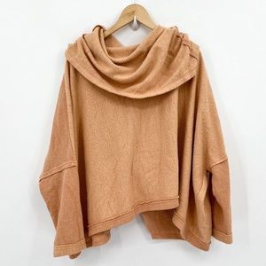 Free People Huntington Fleece Cowl Neck